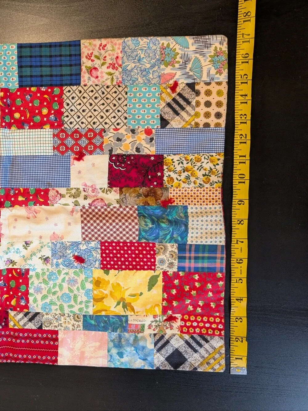 Vintage Quilted Table Topper
